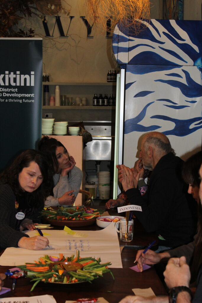Participants at World Cafe